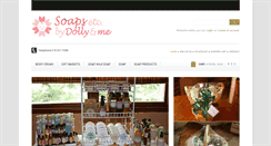 Desktop Screenshot of dollyandmesoaps.com